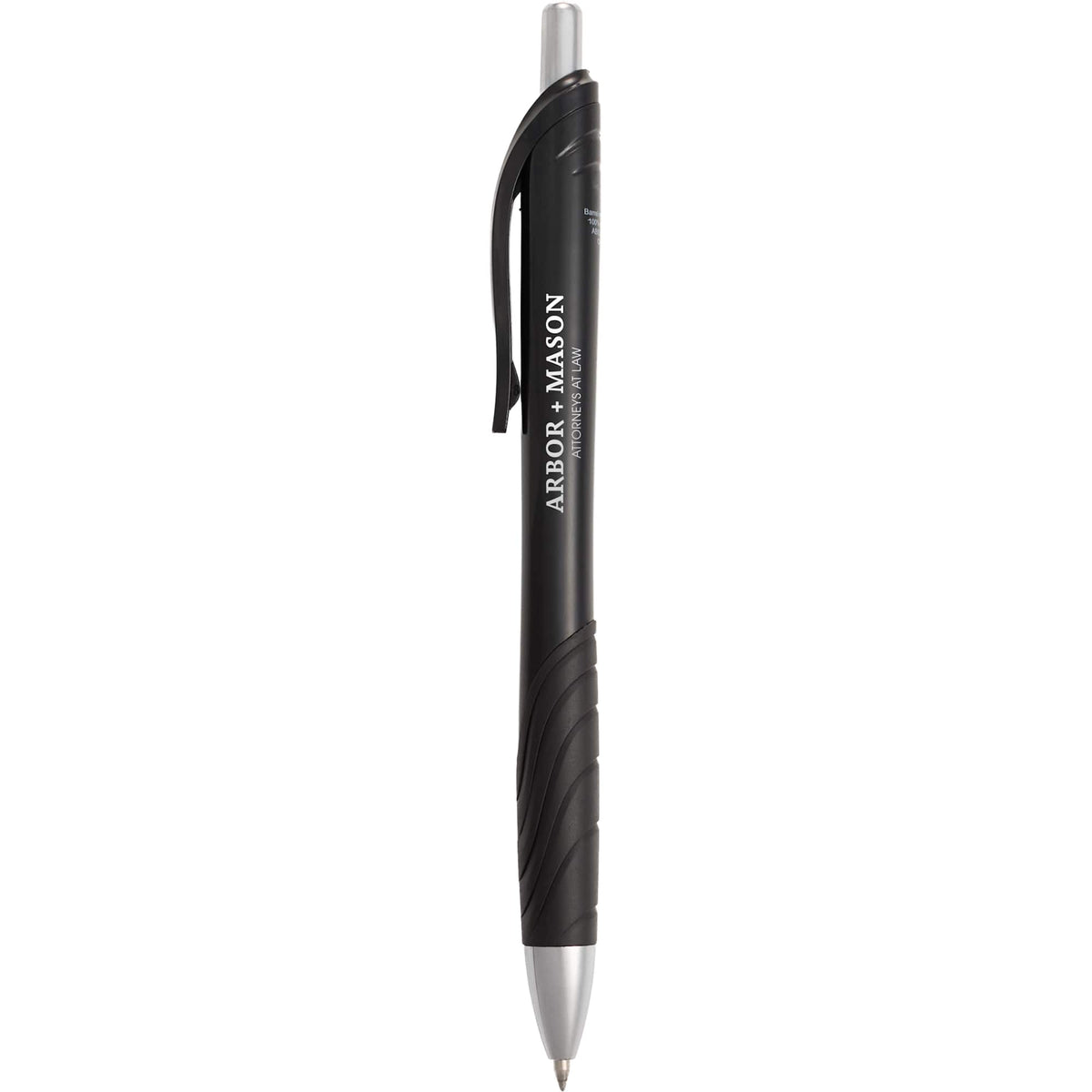 Scripto Tidal Gel Pen with Wave Grip Full Color - Black - Front