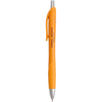 Scripto Tidal Gel Pen with Wave Grip Full Color - Orange - Front