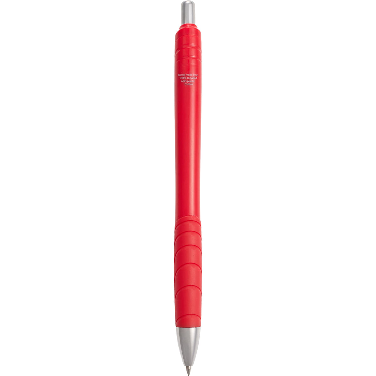 Scripto Tidal Gel Pen with Wave Grip Full Color - Red - Back