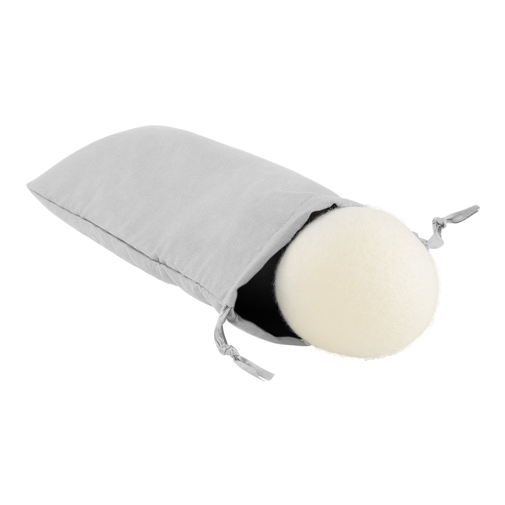Set of Wool Dryer Balls - Gray - Angle