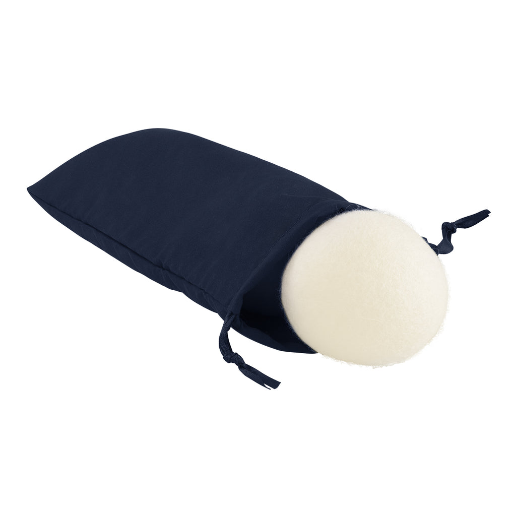 Set of Wool Dryer Balls - Navy - Angle