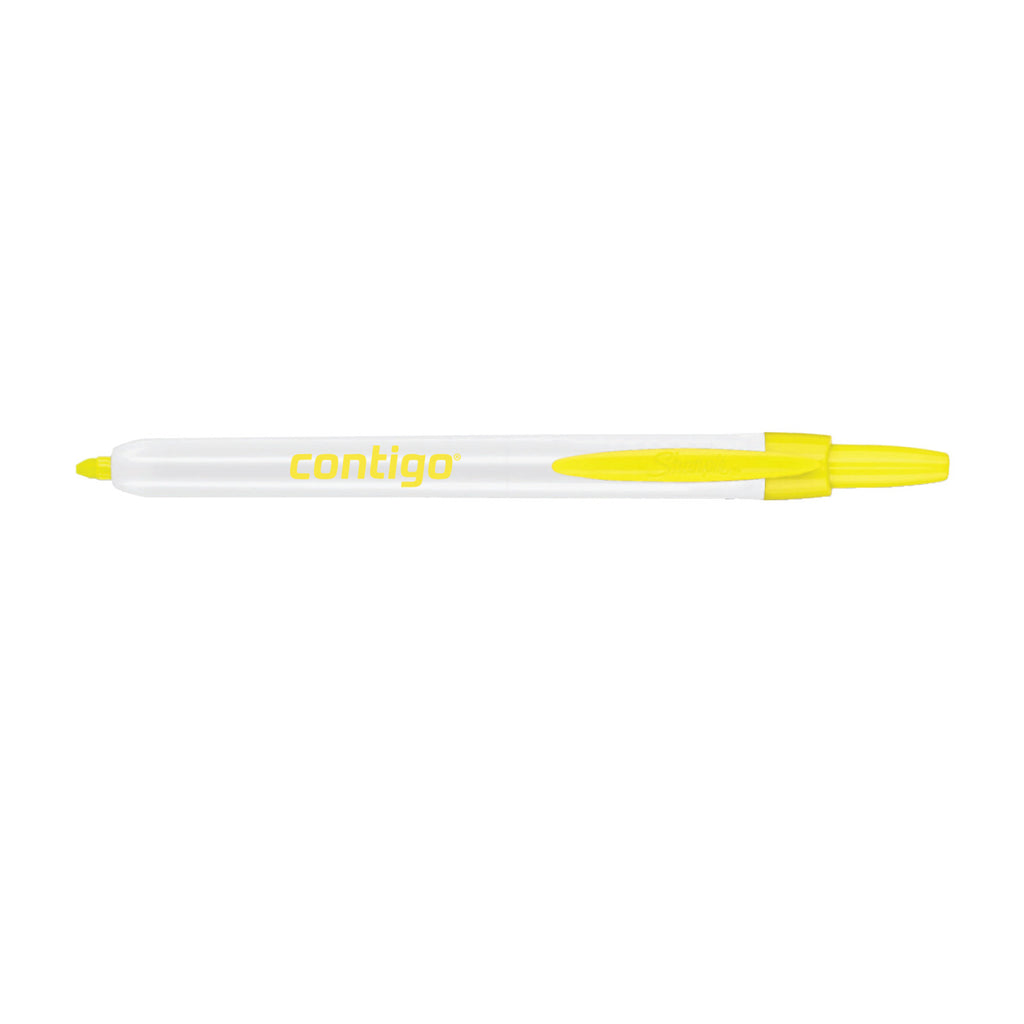 Sharpie Retractable Highlighter with Chisel Tip - Yellow - View 1