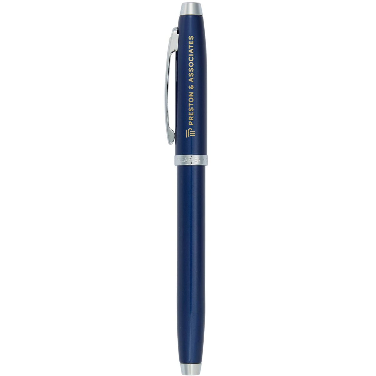Sheaffer 100 Rollerball Pen in Glossy Lacquer - Blue - Front
