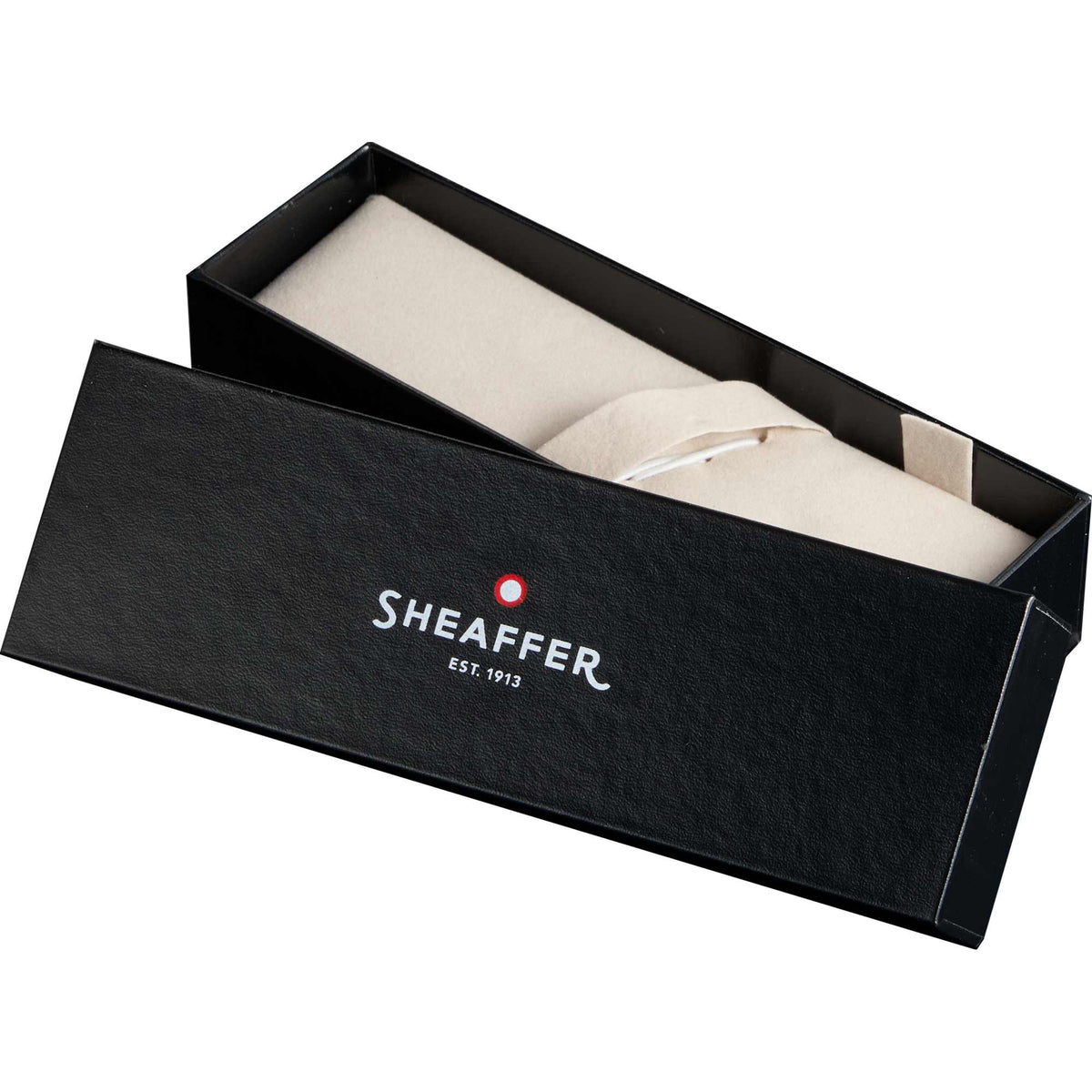 Sheaffer VFM Ballpoint Pen, Chrome and Gold Laser Engraving - Silver - Packaging
