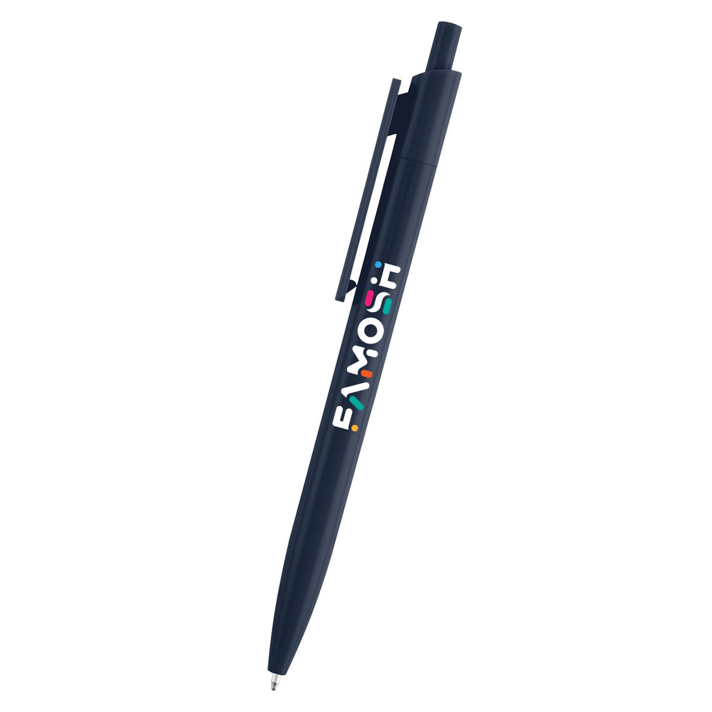 Sienna Pen in Recycled ABS - Navy - Full Color
