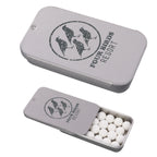 Signature Peppermints in a Slider Tin - Silver - Direct_Imprint