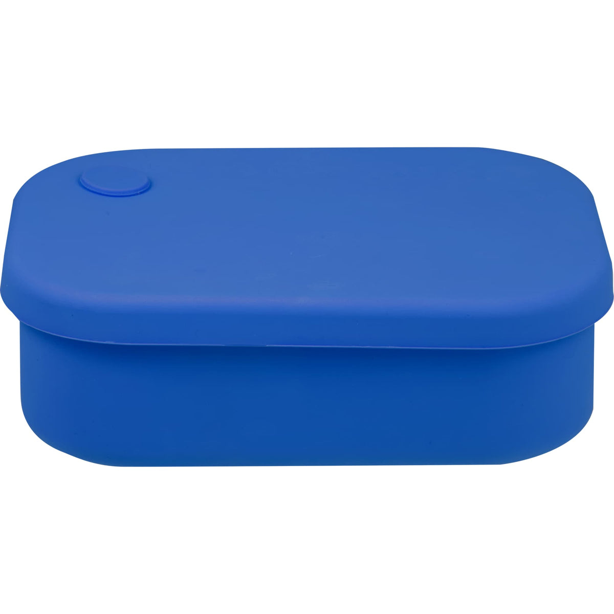 Silicone Bento Box with Four Compartments and Air Valve - Blueberry - Back