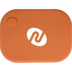 Silicone Bento Box with Four Compartments and Air Valve - Melon - Front