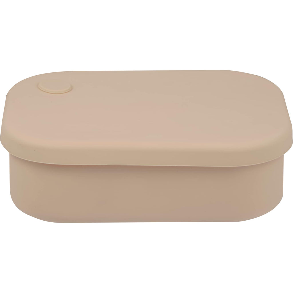 Silicone Bento Box with Four Compartments and Air Valve - Tofu - Back