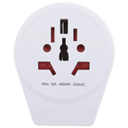 Skross PRO World Travel Adapter with USB Charger - White - Photo