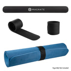 Slap Strap for a Yoga Mat - Black - Silk Screen