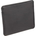 Slim Card Wallet with AirTag Holder - Black - Right Angle