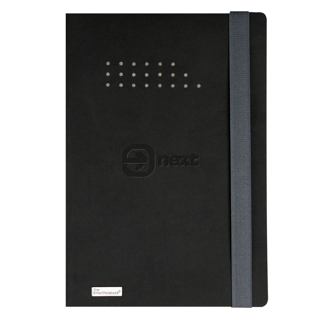 SmartNotebook, Smart Flex - Black With Gray - Debossing