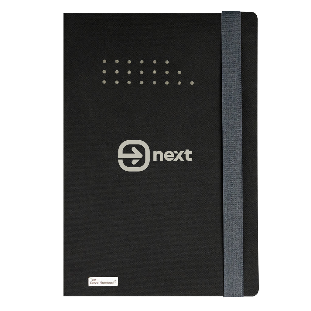 SmartNotebook, Smart Flex - Black With Gray - Silk Screen