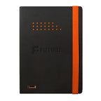 SmartNotebook, Smart Flex - Black With Orange - Debossing
