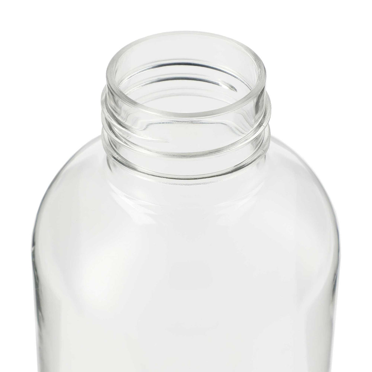 Sona Recycled PET Bottle with Bamboo Lid, 22 oz - Clear - Front 3