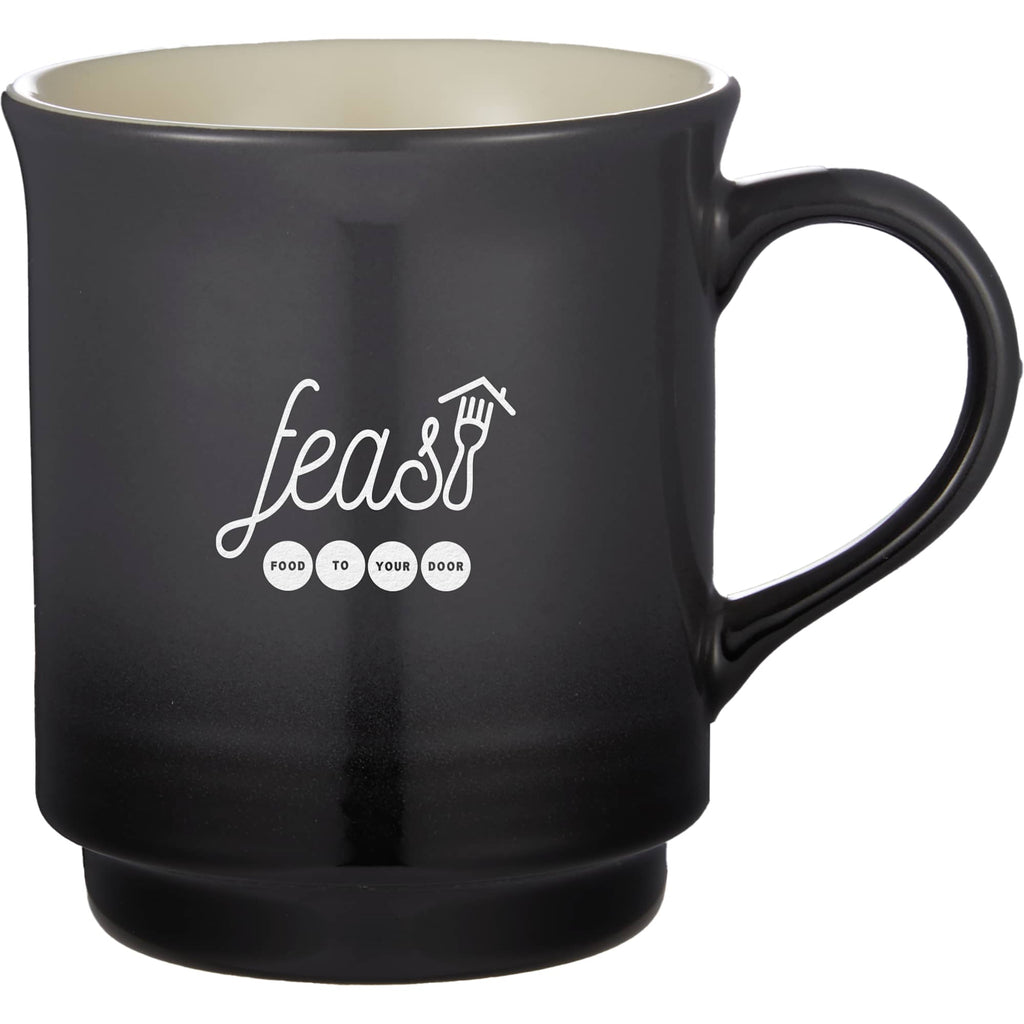 Sonoma Gradient Ceramic Mug, 14 oz - Charcoal - Front