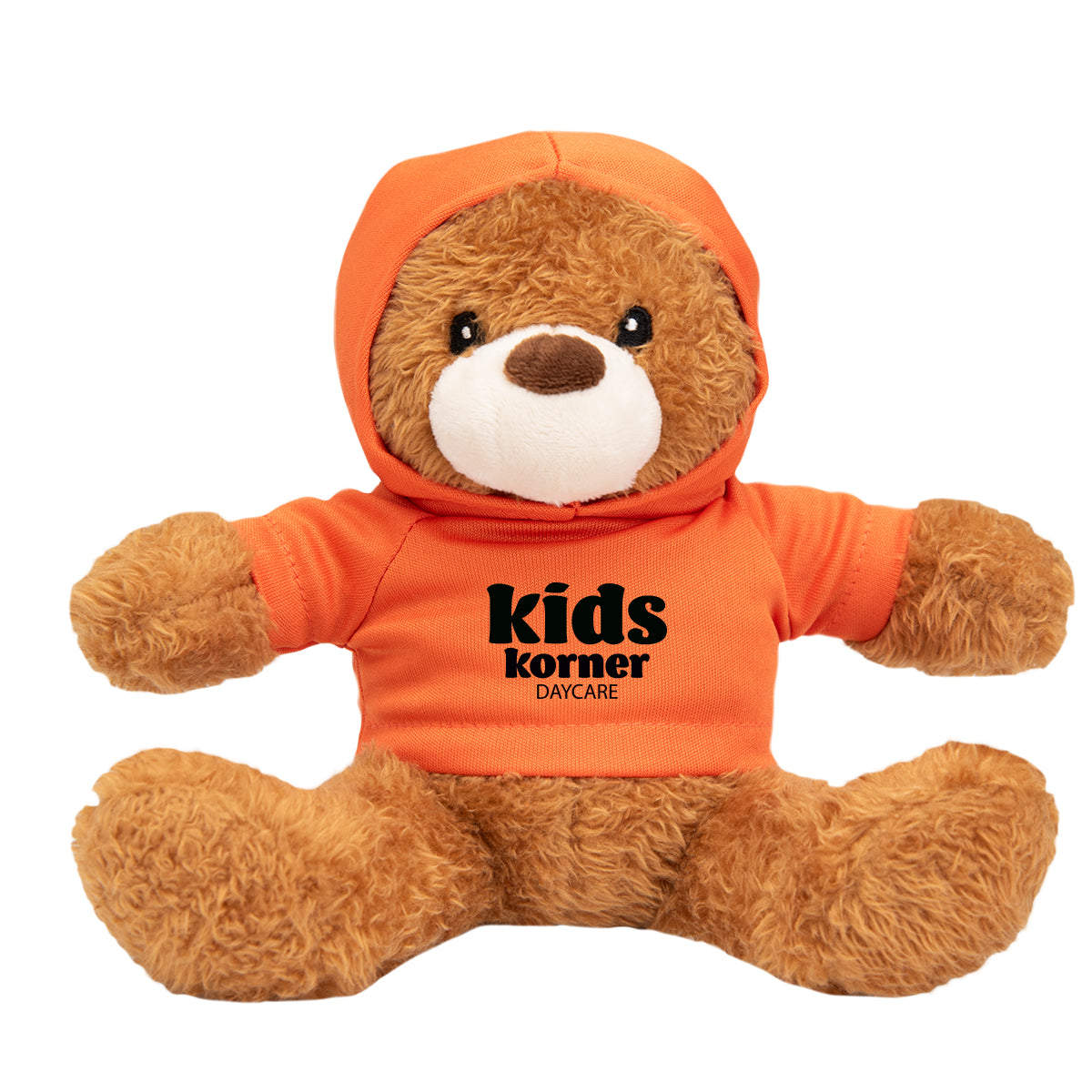 Soothing Buddy Hot and Cold Bear, 6 Inch - Brown - Hoodie_Silkscreen