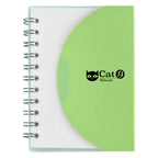 Spiral Notebook, Mini - Lime Green - Silk Screen