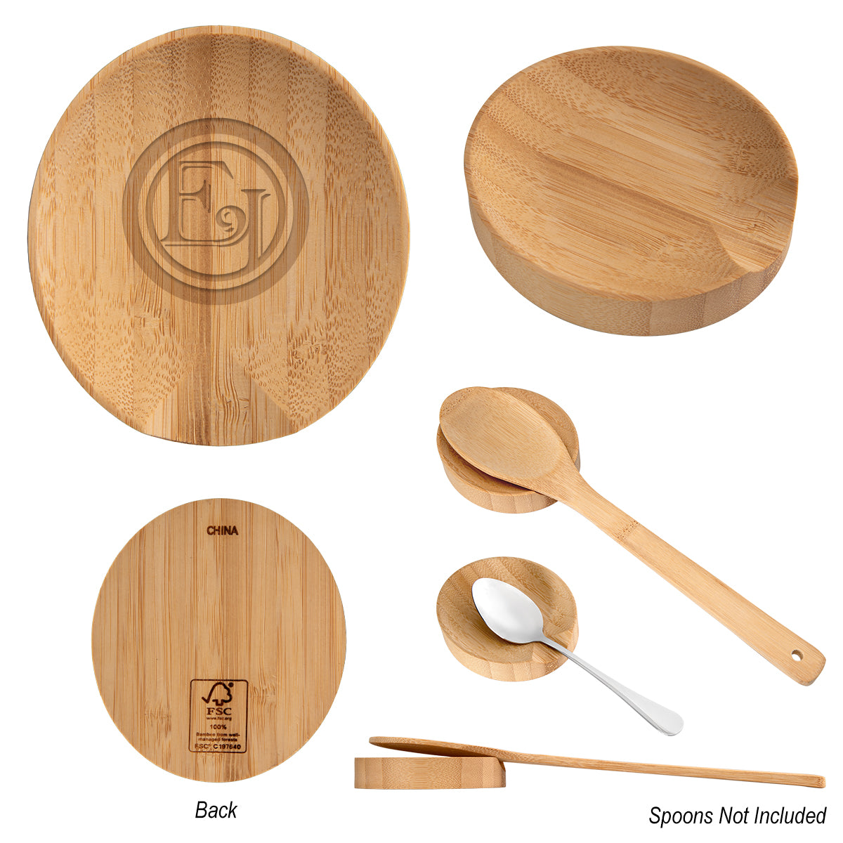 Spoon Rest in Bamboo