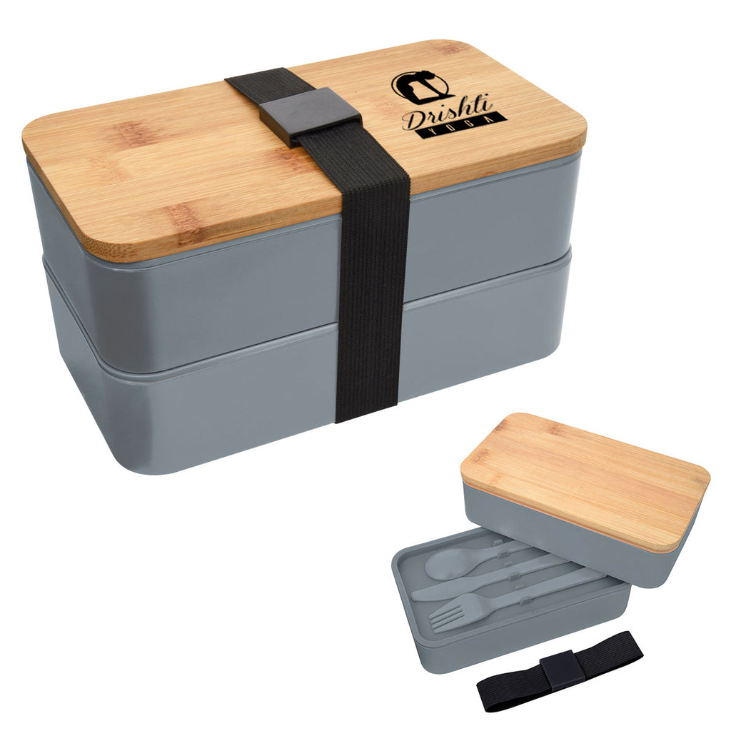 Stackable Bento Lunch Set, Recycled - Silk Screen