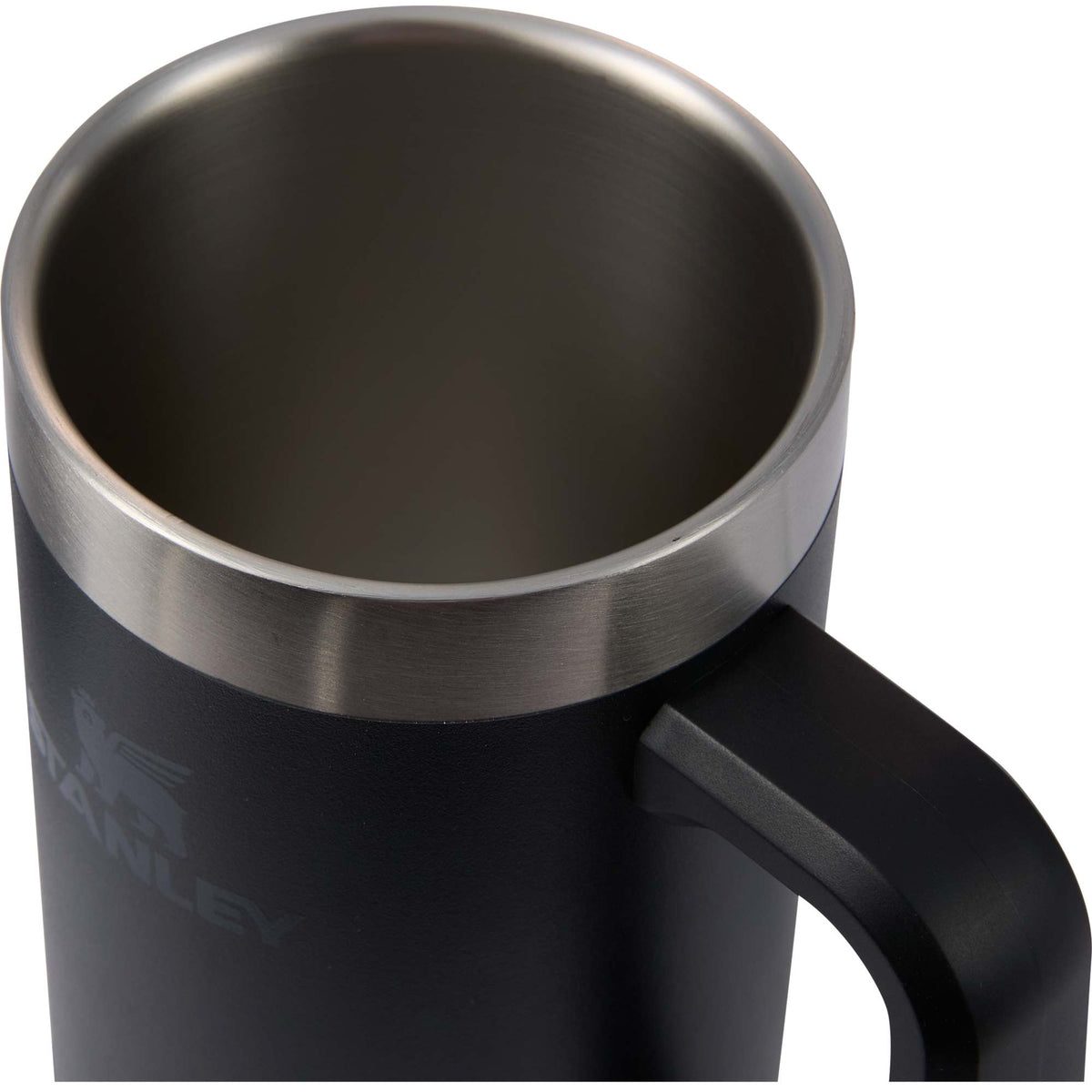 Stanley Adventure Big Grip Beer Stein, 24 oz - Black - Detail