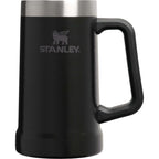 Stanley Adventure Big Grip Beer Stein, 24 oz - Hammertone Black - Back