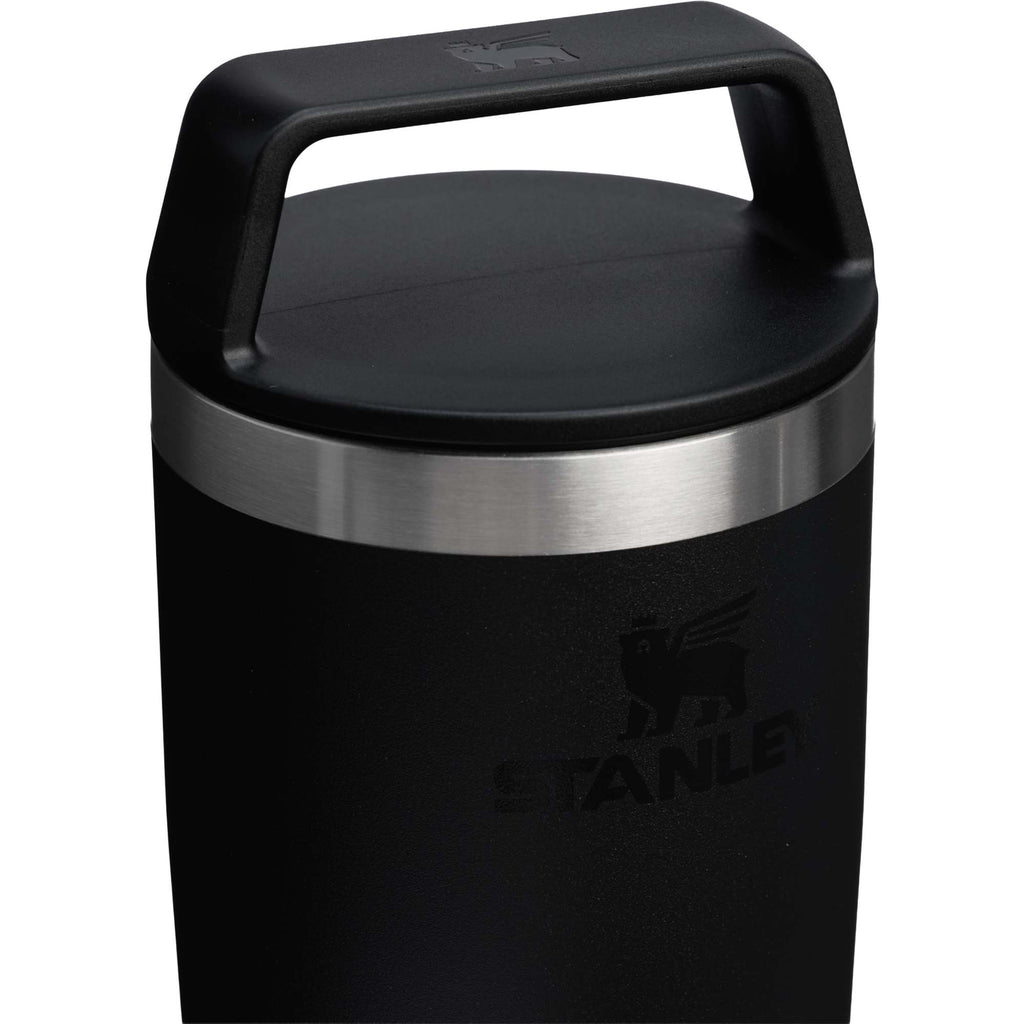 Stanley Cafe-To-Go Travel Mug, 16 oz - Black - Right Angle Detail