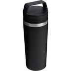 Stanley Cafe-To-Go Travel Mug, 16 oz - Black - Right Angle
