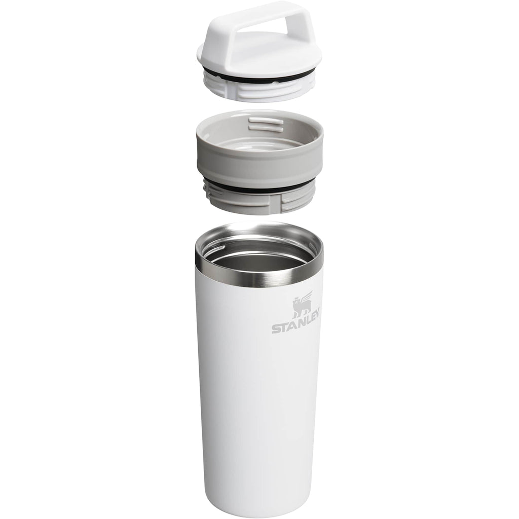 Stanley Cafe-To-Go Travel Mug, 16 oz Laser Engraving - Frost - Right Angle Detail