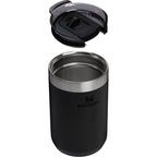 Stanley Everyday Camp Cup with Slider Lid, 12 oz - Black - Detail Right Angle 2