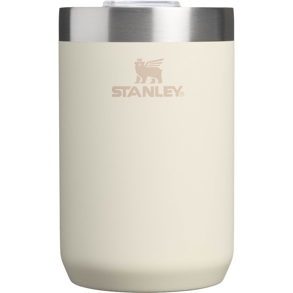 Stanley Everyday Camp Cup with Slider Lid, 12 oz - Cream - Back