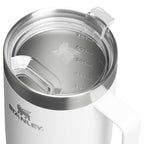 Stanley Everyday Suburban Travel Mug with Handle, 24 oz - Frost - Detail Front