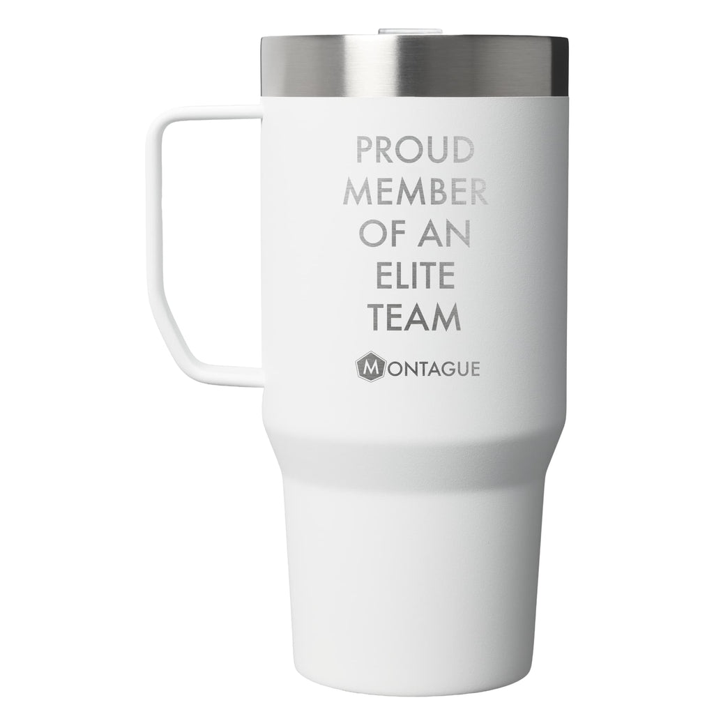 Stanley Everyday Suburban Travel Mug with Handle, 24 oz - Frost - Front