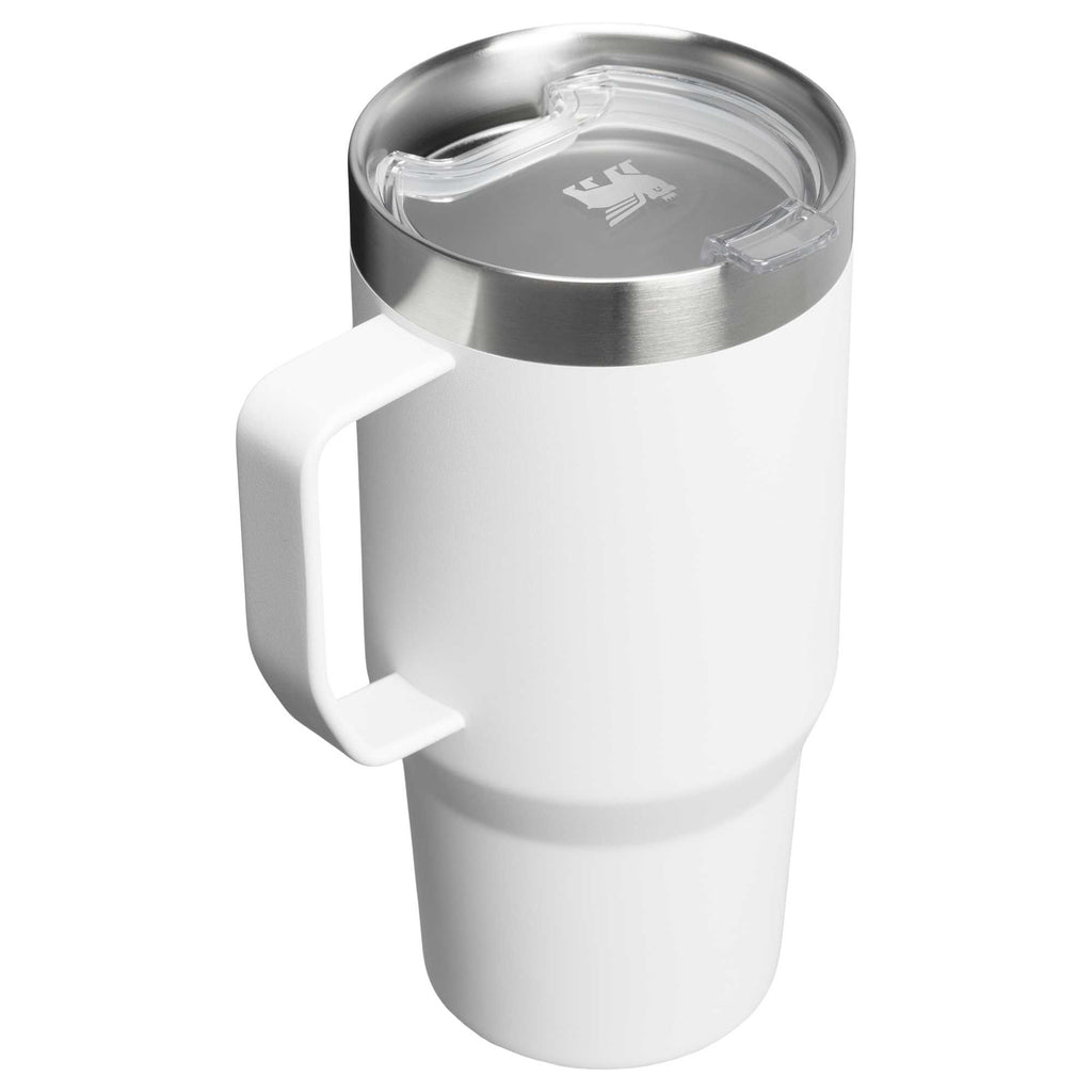 Stanley Everyday Suburban Travel Mug with Handle, 24 oz - Frost - Right Angle