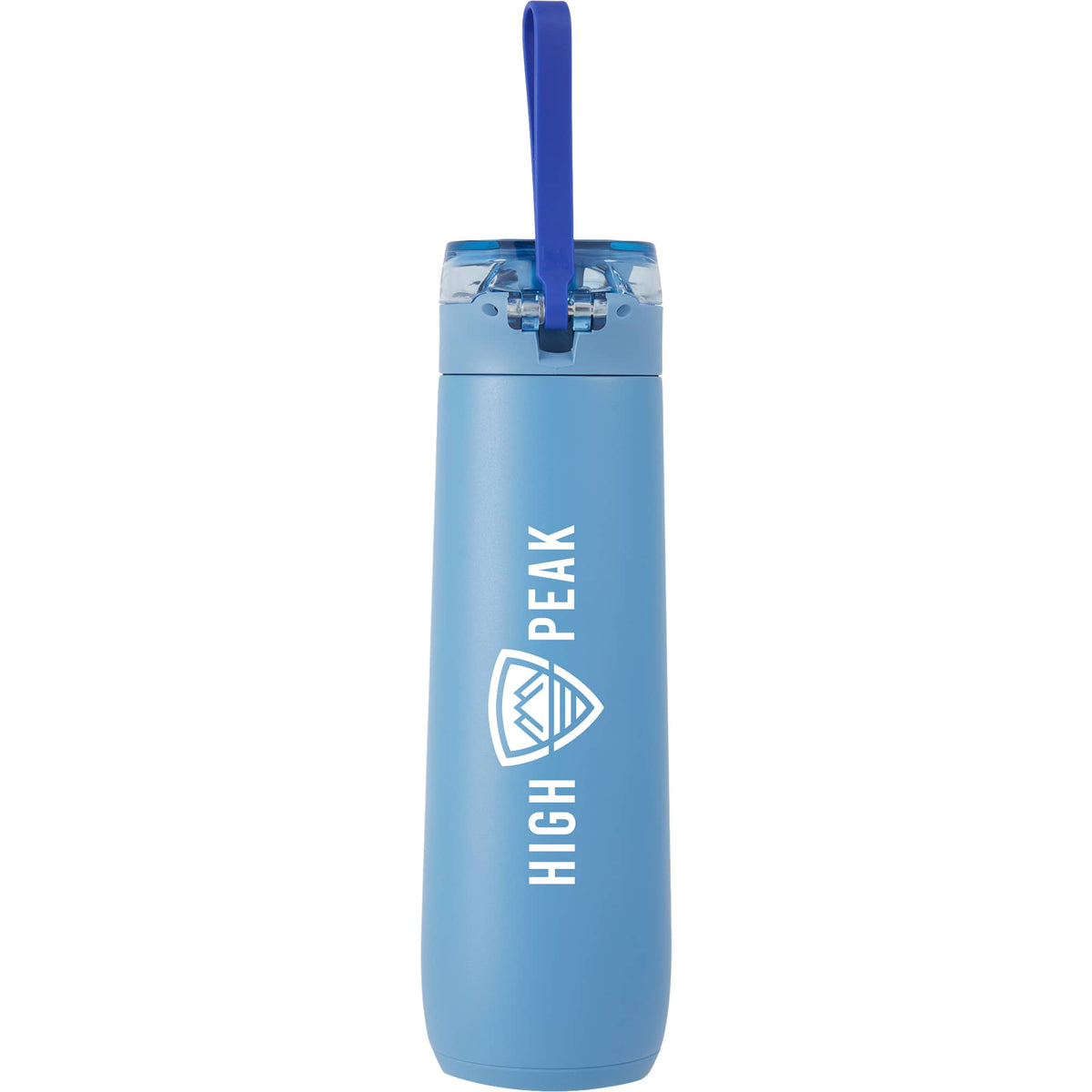 Stanley Flowstate Spring Bottle with Lanyard, 20 oz Laser Engraving - Sky Blue - Front