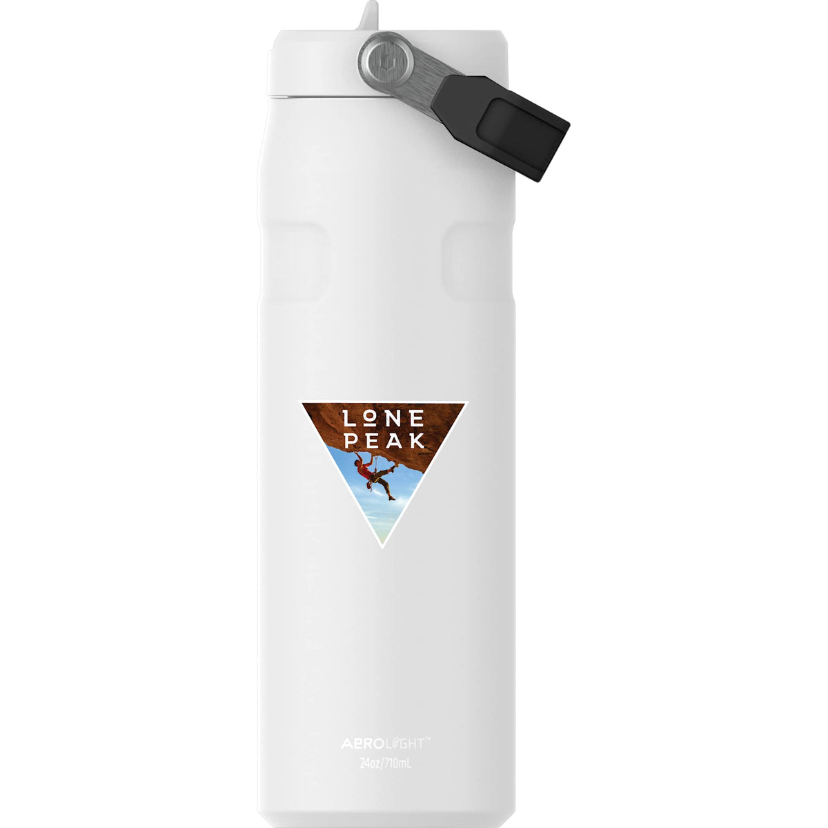 Stanley IceFlow AeroLight Flip Straw Bottle, 24 oz - Chalk - Front