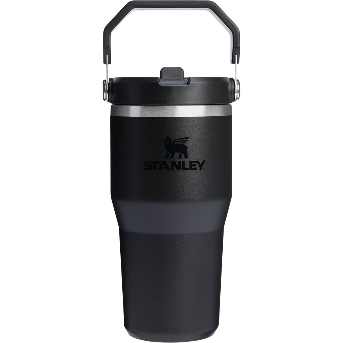 Stanley IceFlow Flip Straw Tumbler, 20 oz - Black - Back
