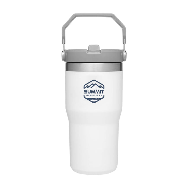 Stanley IceFlow Flip Straw Tumbler in Polar, 20 oz Laser Engraving