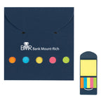 Sticky Notes and Flags in a Pocket Case - Blue - Silk Screen