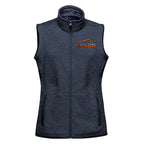 Stormtech Avalante Full Zip Fleece Vest for Women - Navy Heather - Embroidery