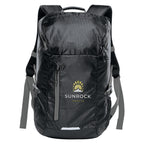 Stormtech Backpack, Whistler - Black/Gunmetal - Embroidery