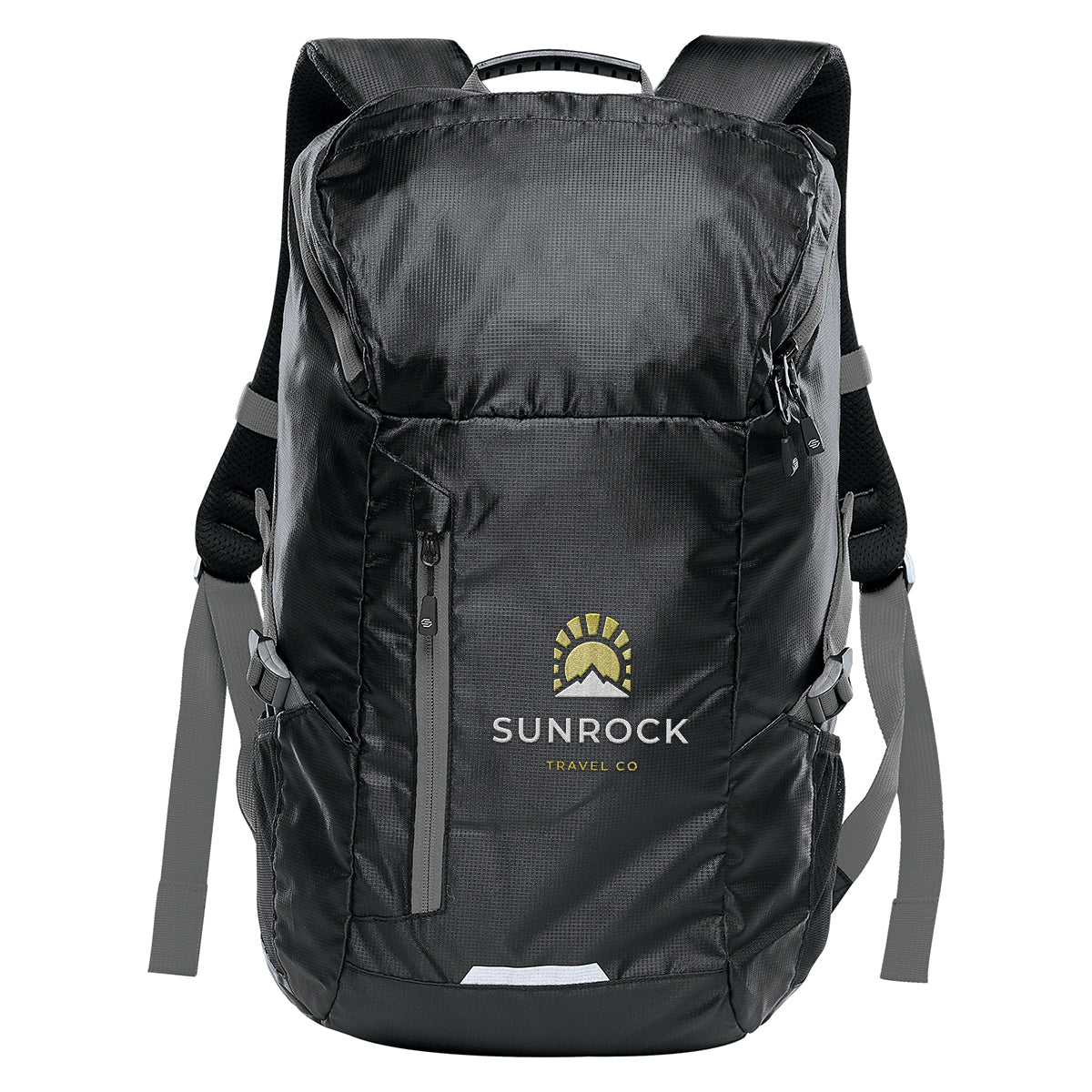 Stormtech Backpack, Whistler - Black/Gunmetal - Embroidery