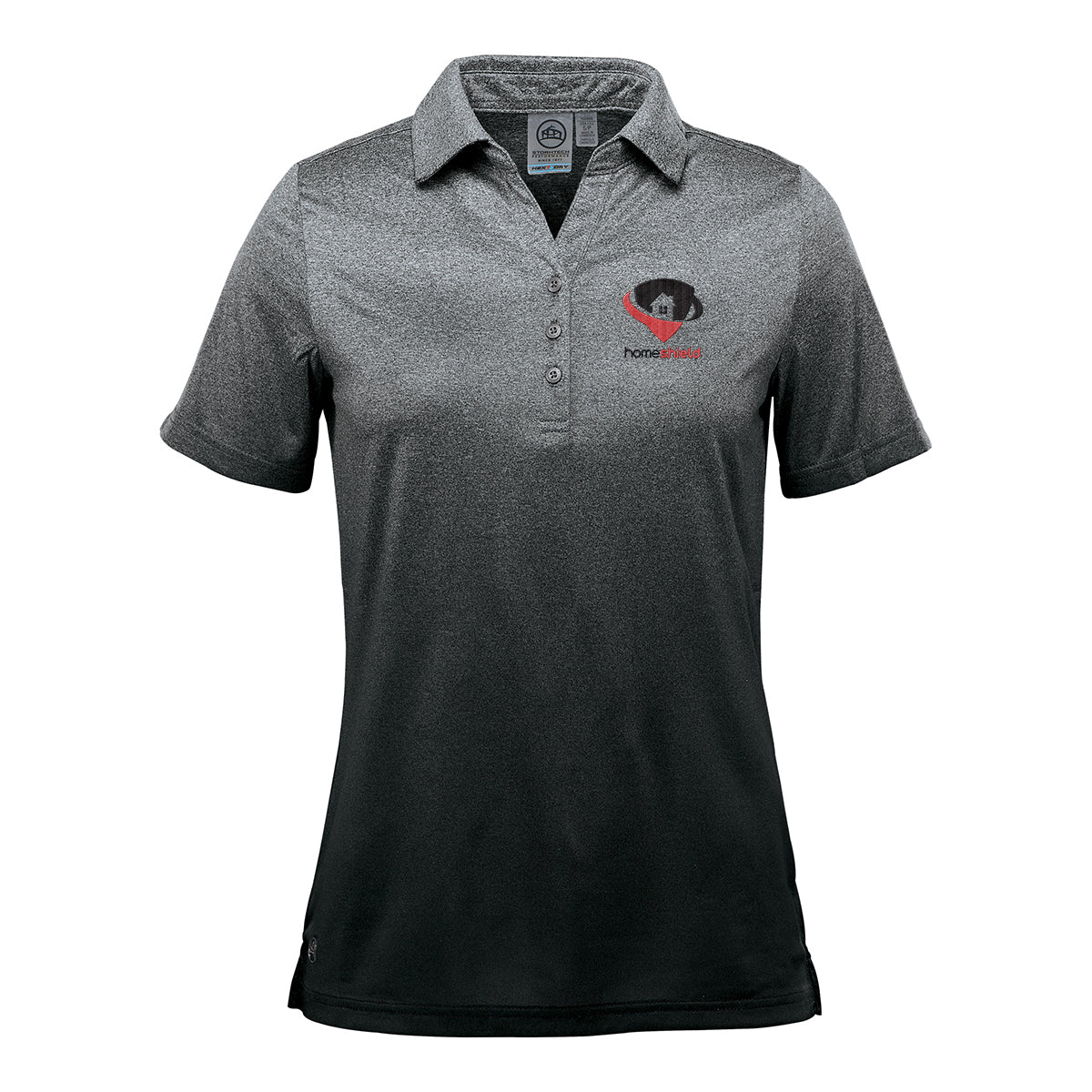 Stormtech Mirage Polo for Women - Carbon Heather - Embroidery