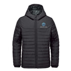Stormtech Nautilus Quilted Hoody for Men - Black - Embroidery