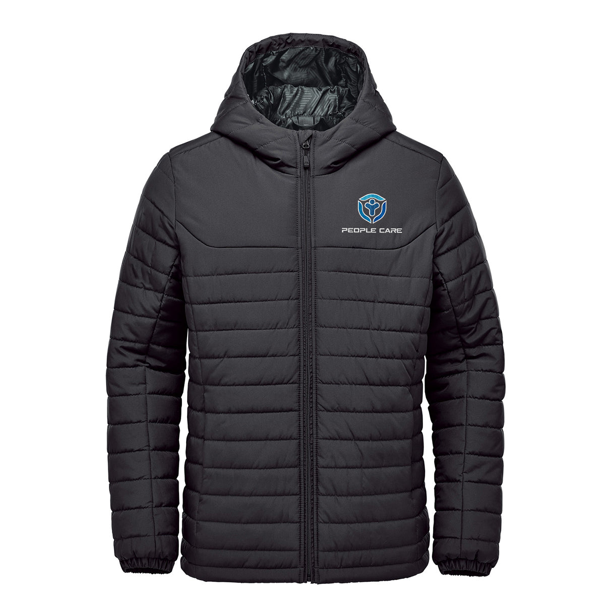 Stormtech Nautilus Quilted Hoody for Men - Black - Embroidery