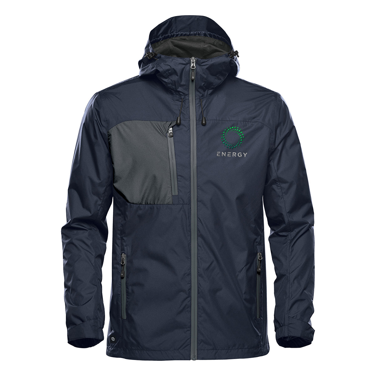 Stormtech Olympia Shell for Men - Navy/Granite - Embroidery