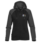 Stormtech Omega Zip Hoody for Women - Black/Carbon - Carbon_Embroidery