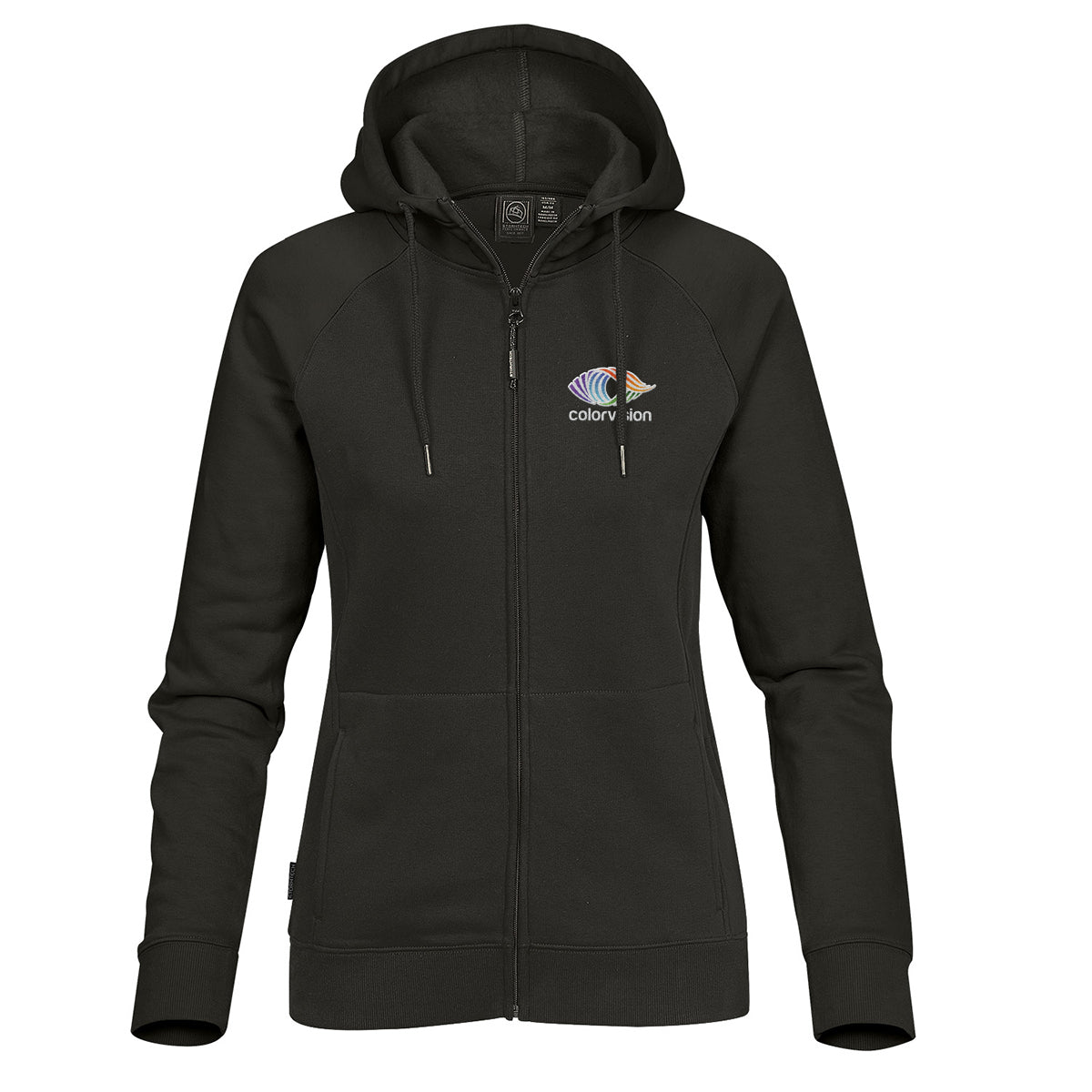 Stormtech Omega Zip Hoody for Women - Carbon - Embroidery
