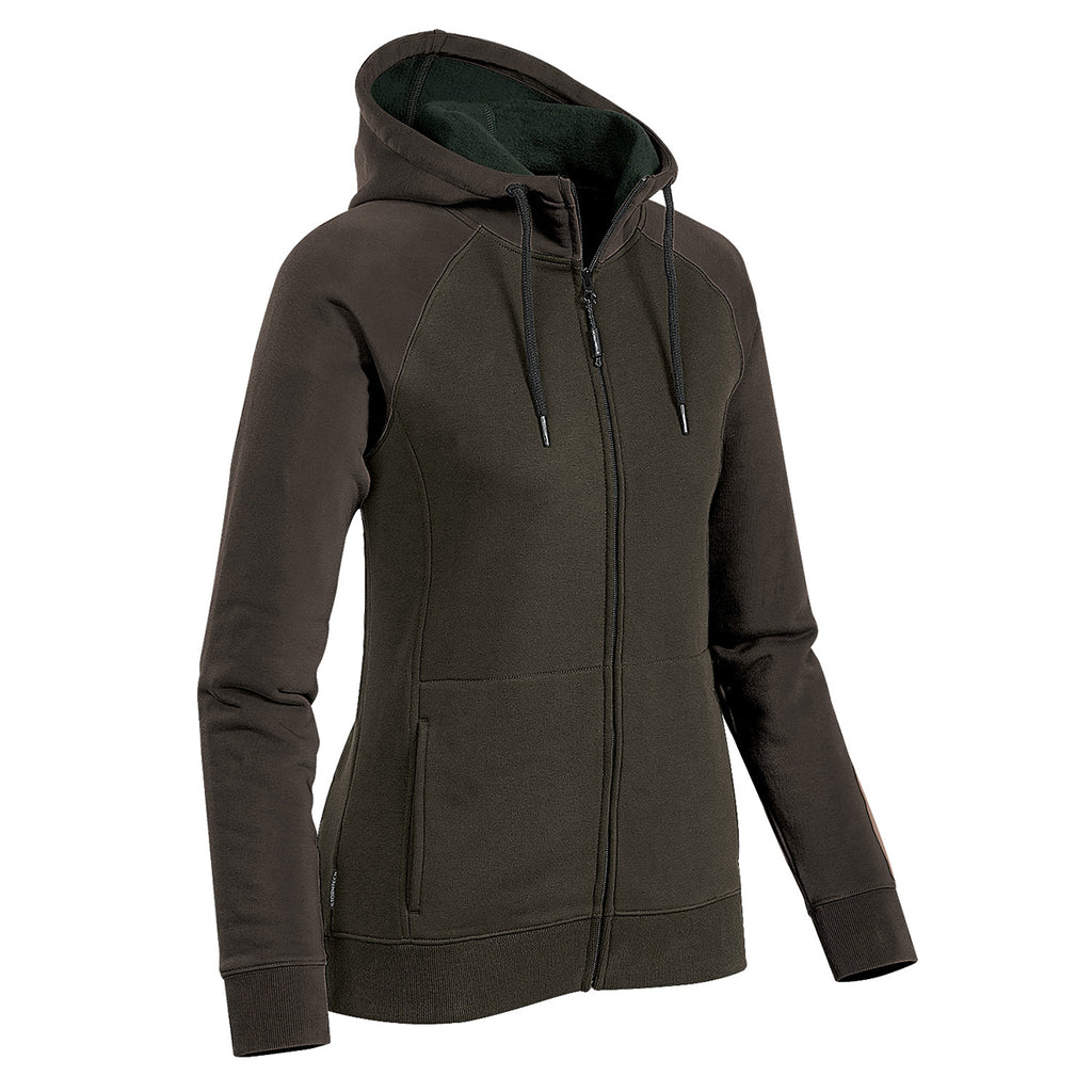 Stormtech Omega Zip Hoody for Women - Carbon - SIDE